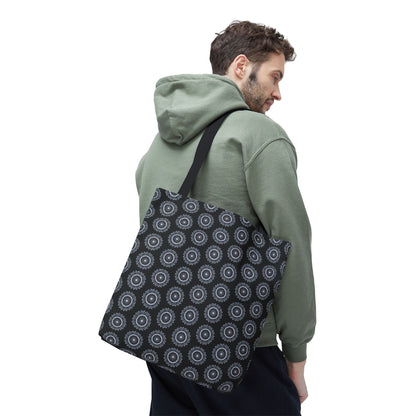 MAYA Cymatic Aop Customisable Tote Bag (Black)