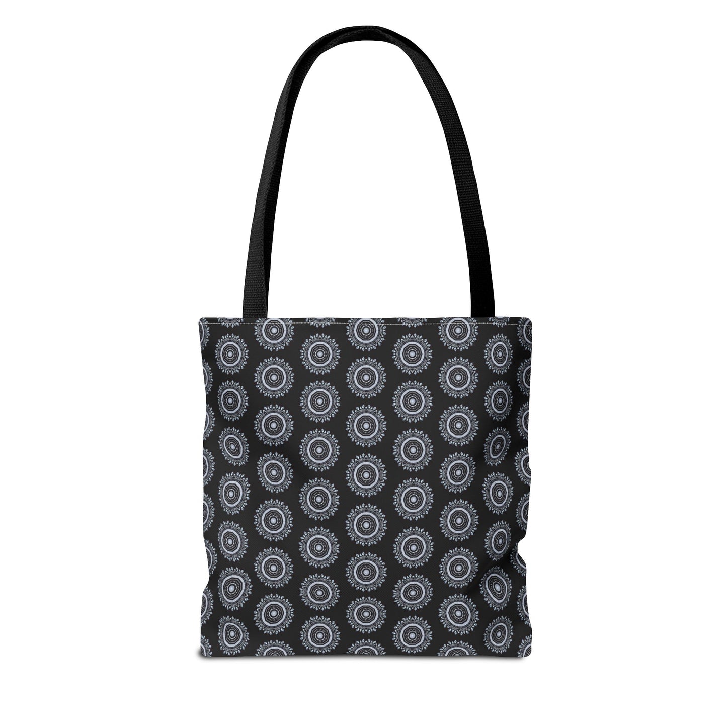 MAYA Cymatic Aop Customisable Tote Bag (Black)
