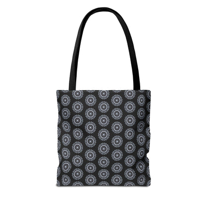 MAYA Cymatic Aop Customisable Tote Bag (Black)