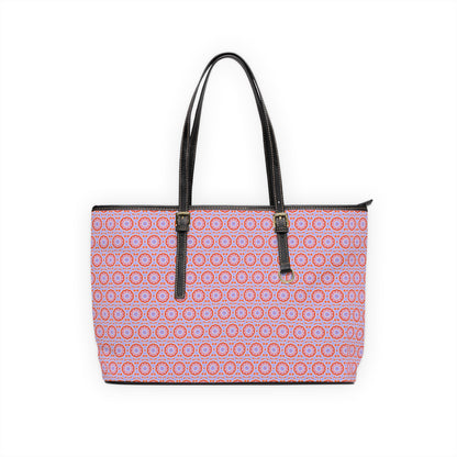 NEBU Cymatic Aop Pu Leather Shoulder Bag