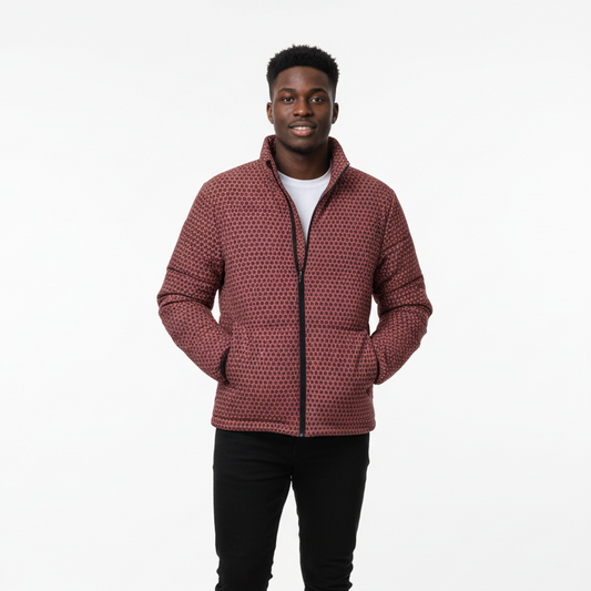 Men's “396” Cymatic AOP Puffer Jacket