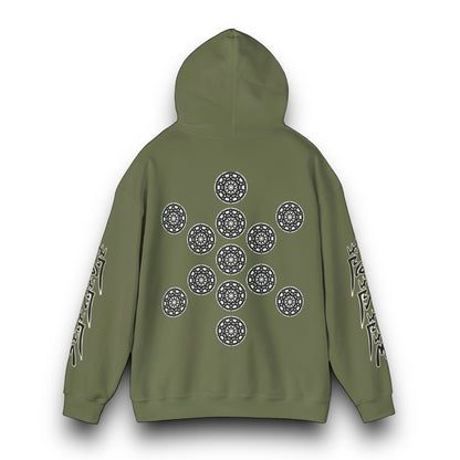 Men's 3ETD Noir "STMPUNK" Print Hoodie