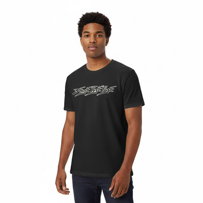 3ETD Outline Print T-Shirt Lifestyle