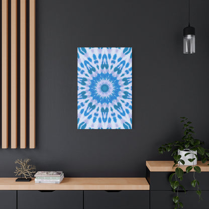 "E-VEIL EYE" Cymatic Canvas Art Print - Stretched Matte 1.25" Gallery Wrap