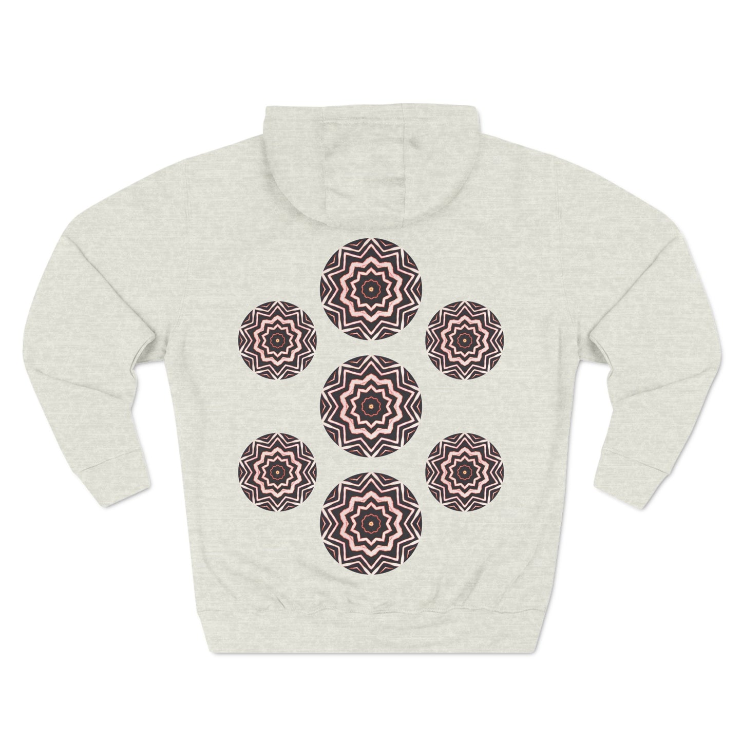 A-BYSS Cymatic Prt Hoodie (Oatmeal Heather)