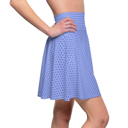 Women's Cymatic AOP Skater Skirt (LOTUS)