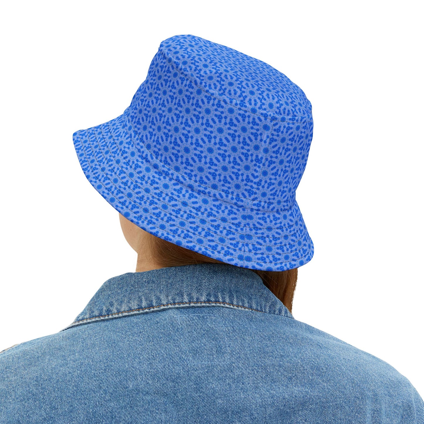 BLU3DR3AM Cymatic AOP Bucket Hat