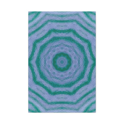 "GR33N3RY" Canvas Art Print - Stretched Matte 1.25" Gallery Wrap