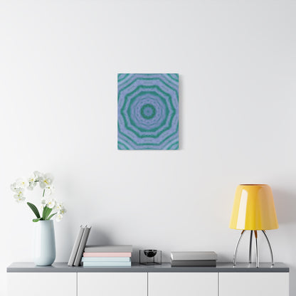 "GR33N3RY" Canvas Art Print - Stretched Matte 1.25" Gallery Wrap