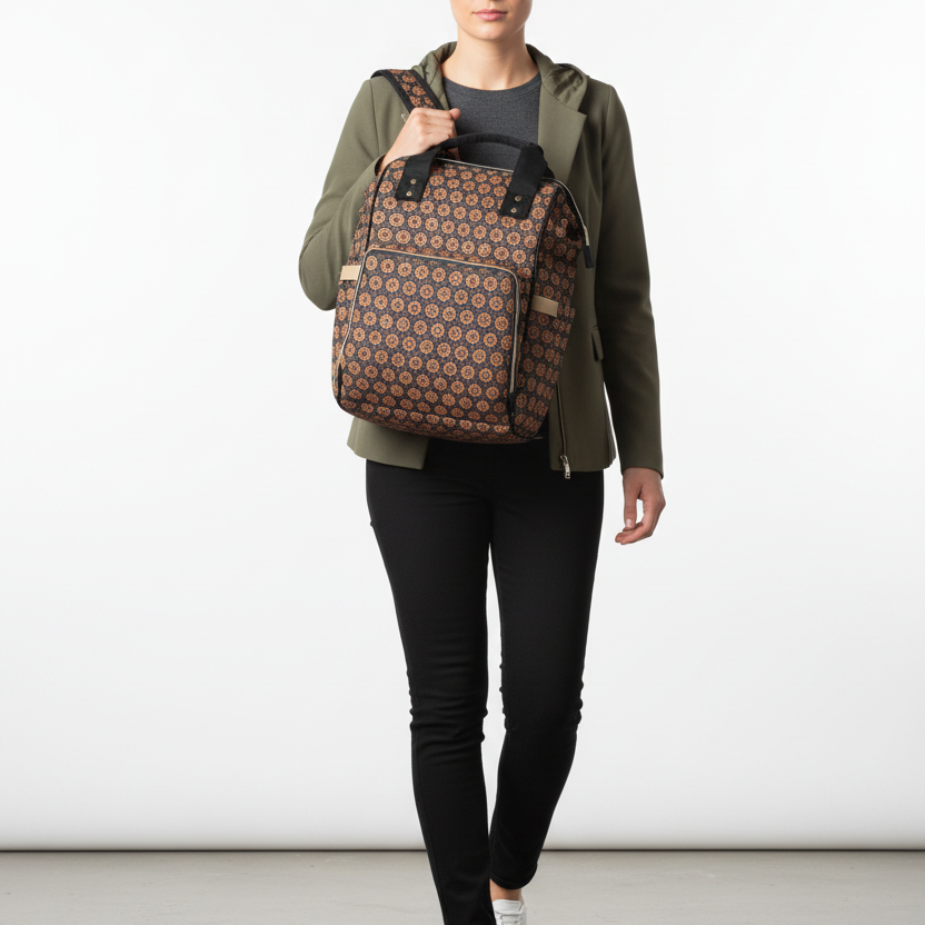 417 Cymatic AOP Multifunctional Backpack Lifestyle