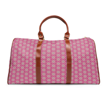 COM.PL3X Cymatic Aop Waterproof Pu Travel Bag