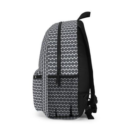 MAYA Cymatic AOP Backpack (White)