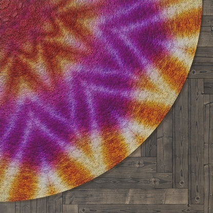 OST3OS Cymatic Round Rug