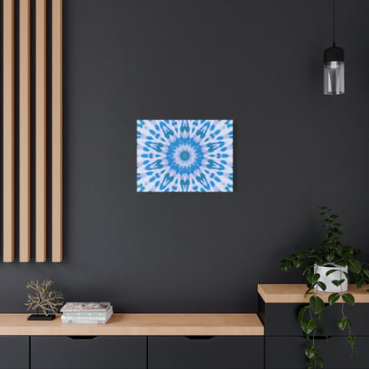 "E-VEIL EYE" Cymatic Canvas Art Print - Stretched Matte 1.25" Gallery Wrap