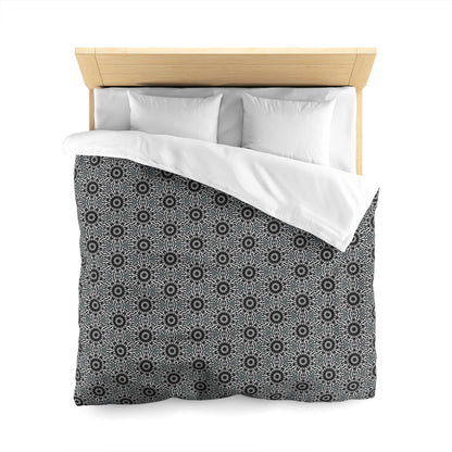 "E-VEIL EYE" Cymatic Duvet Cover (Dark Grey) - Housewarming