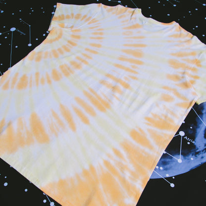 Yellow & Orange Sunrise Tie Dye T Shirt