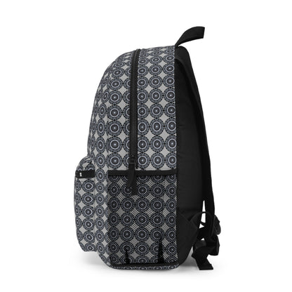 MAYA Cymatic AOP Backpack (Light Grey)