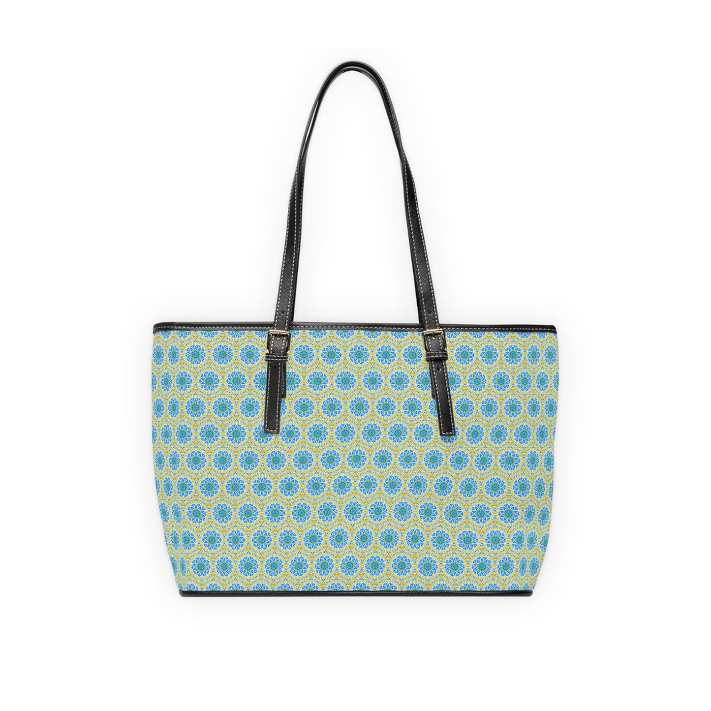 GETA Cymatic Aop Pu Leather Shoulder Bag