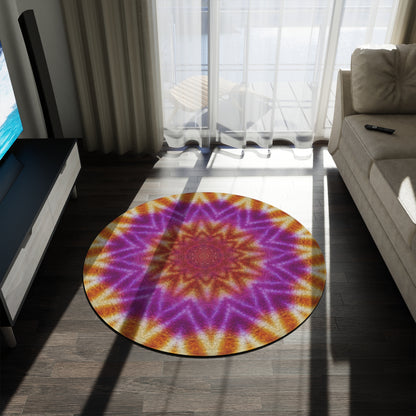 OST3OS Cymatic Round Rug