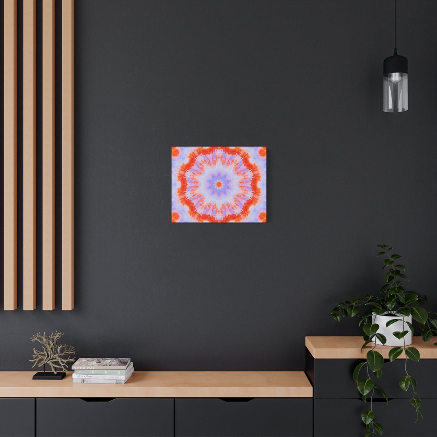 "NEBU" Cymatic Canvas Art Print - Stretched Matte 1.25" Gallery Wrap