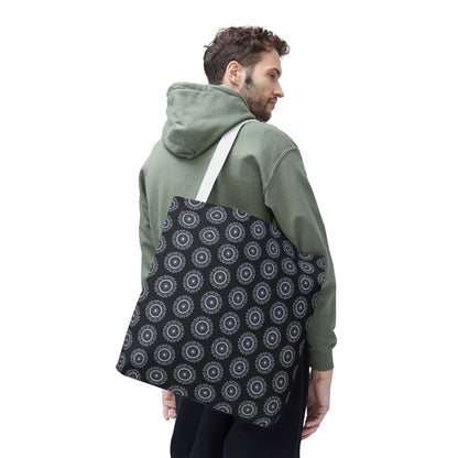 MAYA Cymatic Aop Customisable Tote Bag (Black)