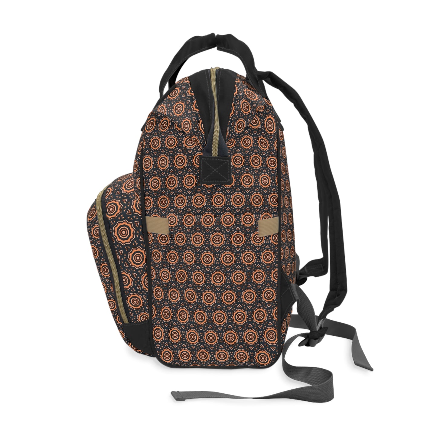 417 Cymatic AOP Multifunctional Backpack