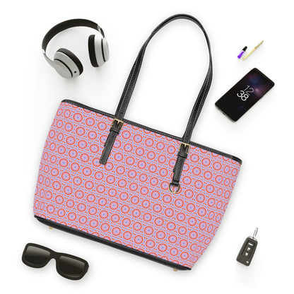 NEBU Cymatic Aop Pu Leather Shoulder Bag