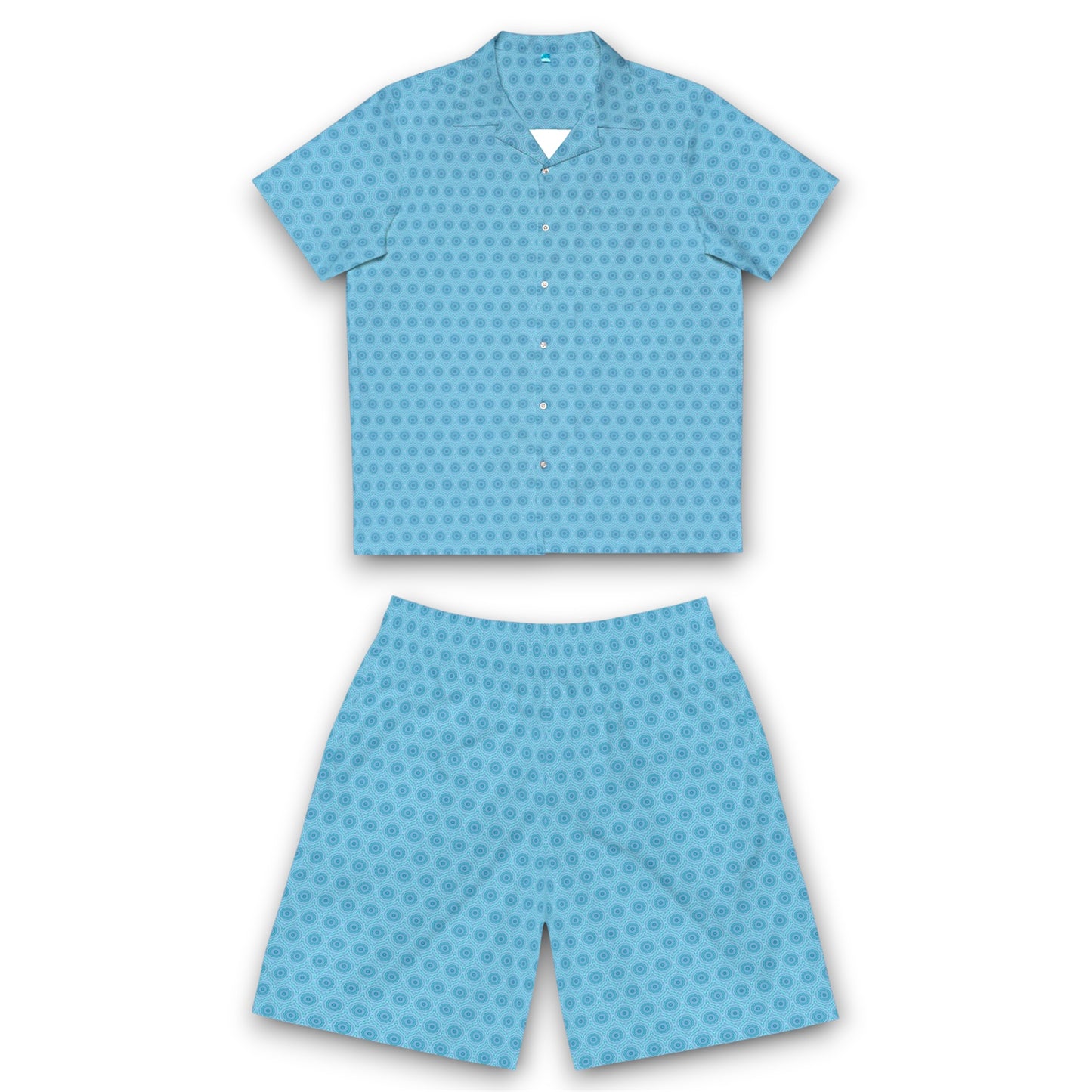 Men's "GR33N3RY" Cymatic AOP Summer Set