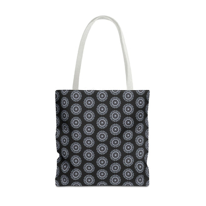 MAYA Cymatic Aop Customisable Tote Bag (Black)