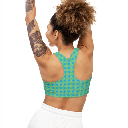 Women's Cymatic AOP Seamless Sports Bra (FUSiON)