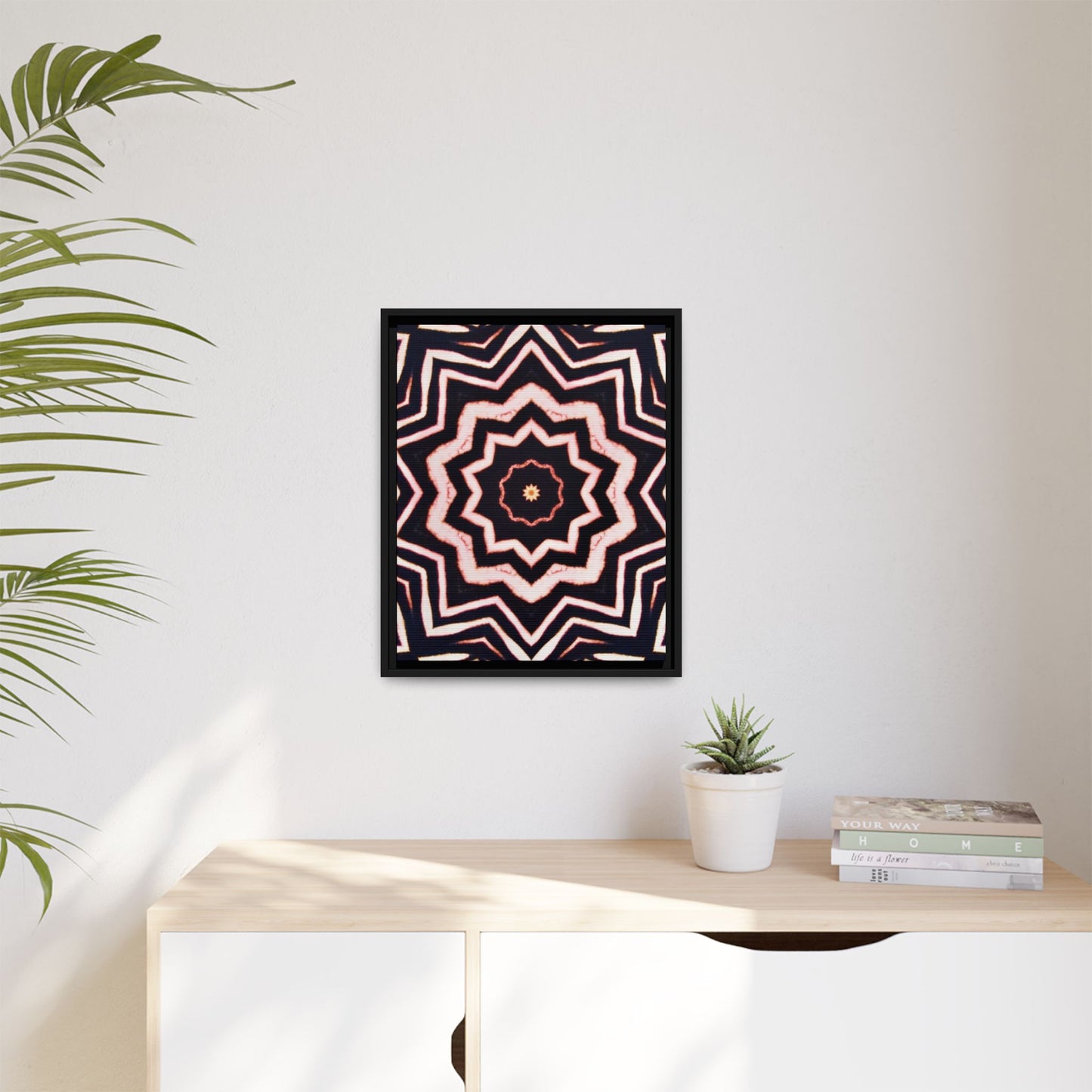 A-BYSS Matte Canvas, Black Frame