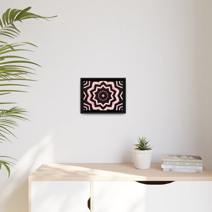 A-BYSS Matte Canvas, Black Frame