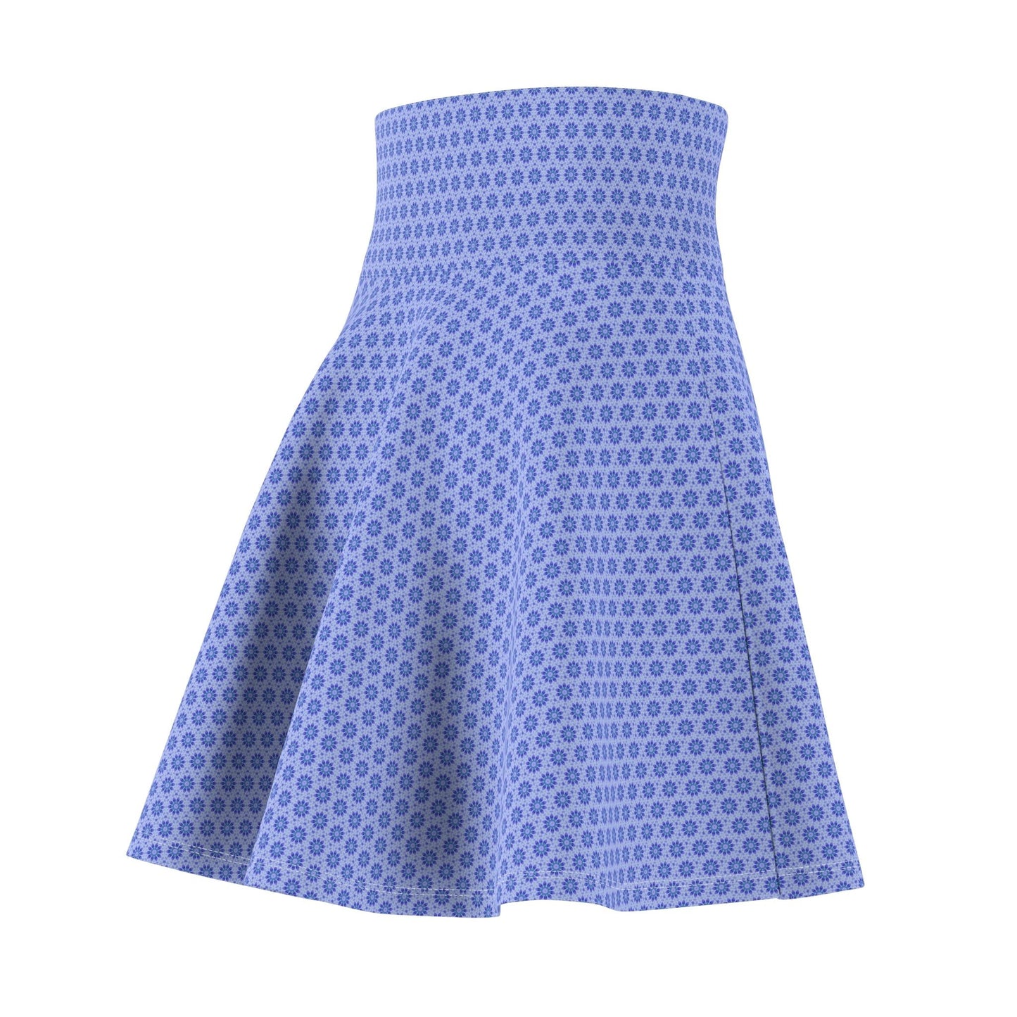 Women's Cymatic AOP Skater Skirt (LOTUS)