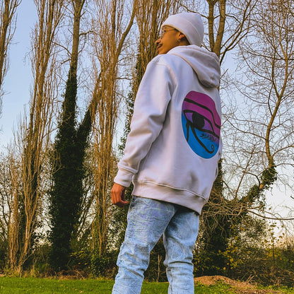 3EyeTyeDye Pullover Hoodie (White)