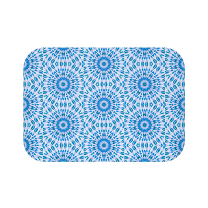 "E-VEIL I" Cymatic Print Bath Mat