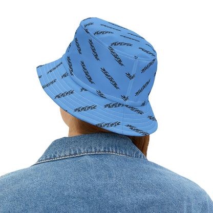 3EyeTyeDye AOP Bucket Hat (Light Blue)