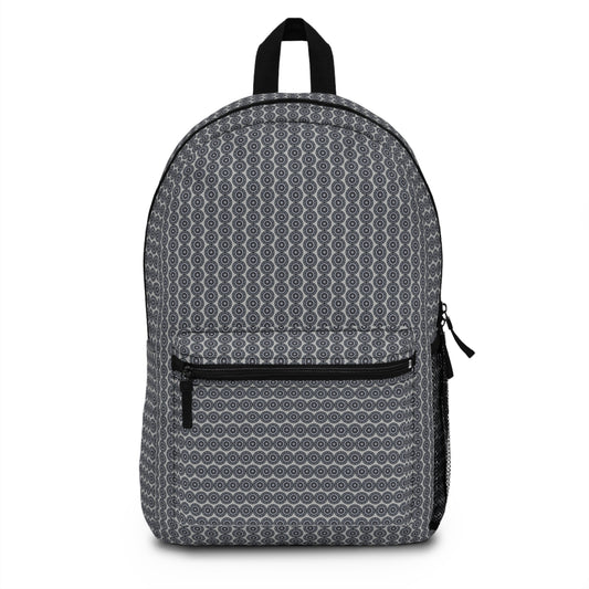 MAYA Cymatic AOP Backpack (Light Grey)