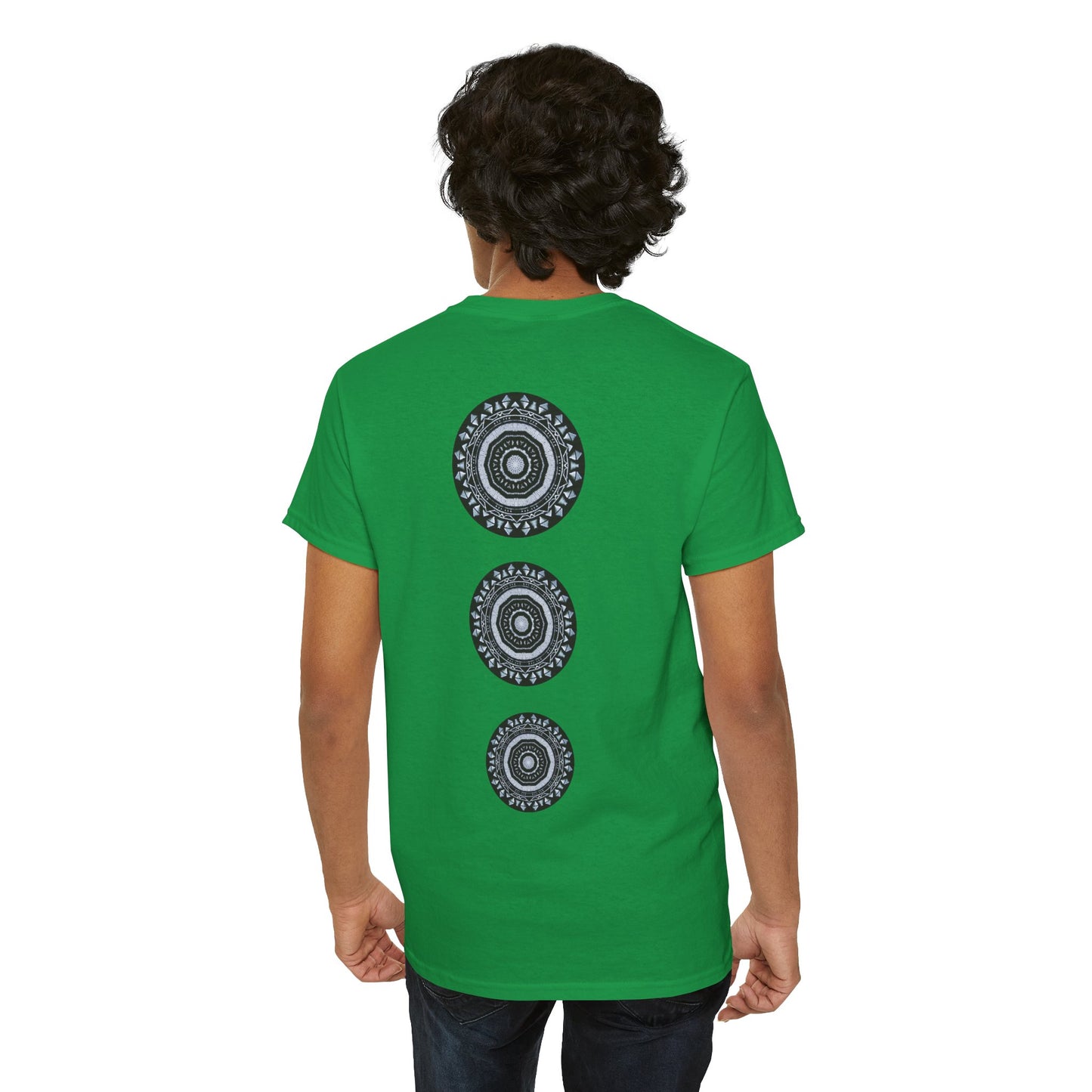 Men's 3ETD Cymatic Print T Shirt (MAYA)