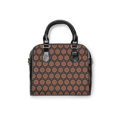 417 Cymatic Aop Pu Shoulder Handbag