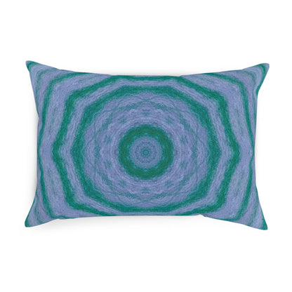 GR33N3RY Cymatic Print Cushion