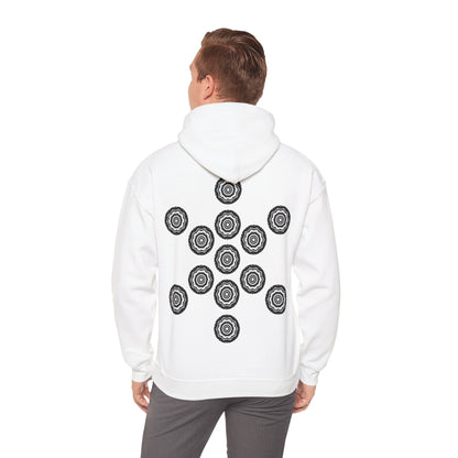 Men's 3ETD Noir "417" Cymatic Print Hoodie