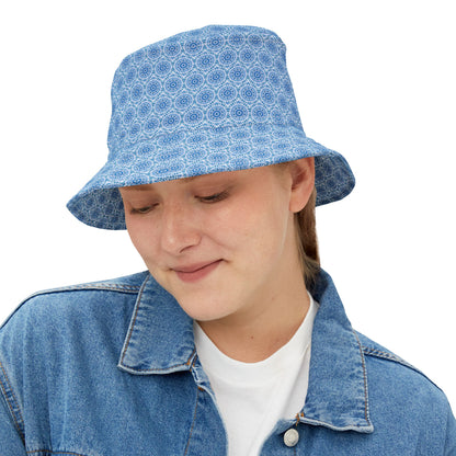 E-VEIL EYE Cymatic AOP Bucket Hat