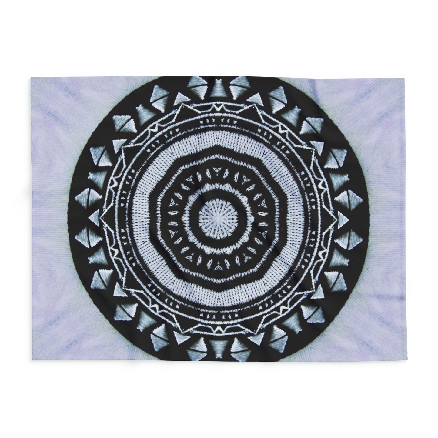 MAYA Cymatic Prt Arctic Fleece Blanket