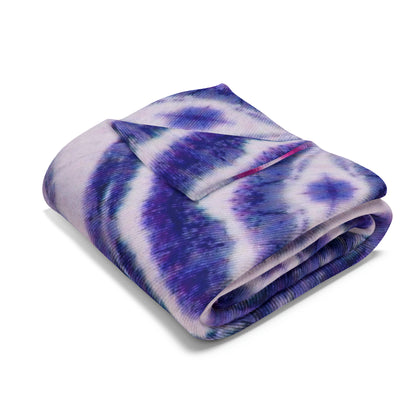 VibeRATE Cymatic Arctic Fleece Blanket