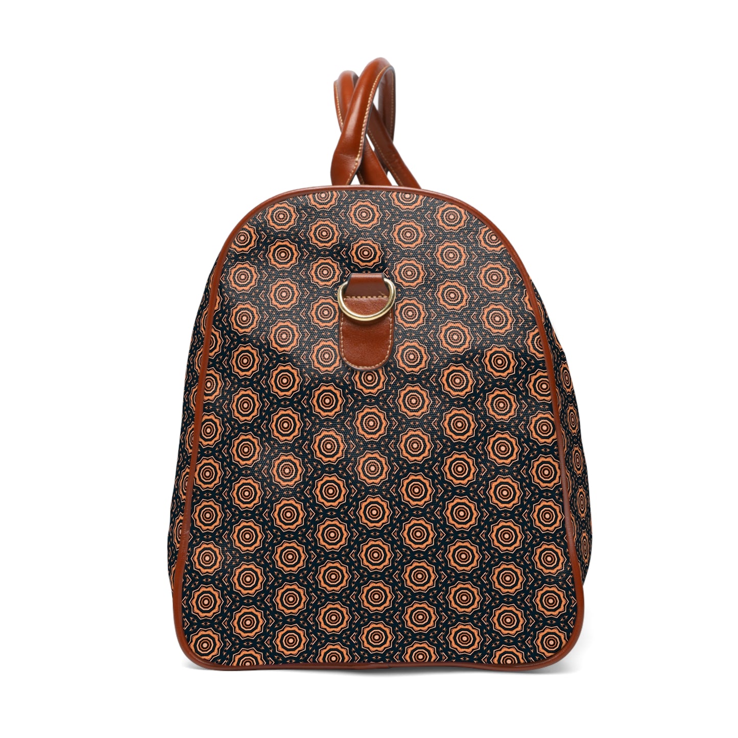 417 Cymatic Aop Waterproof Pu Travel Bag