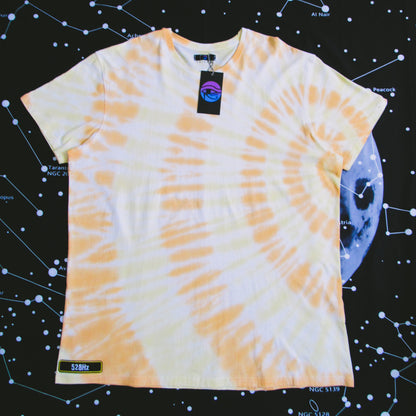 Yellow & Orange Sunrise Tie Dye T Shirt