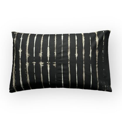 Striped Bleach Tie Dye Pillow Case (x2)