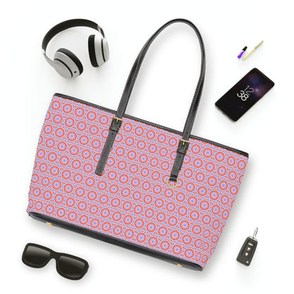 NEBU Cymatic Aop Pu Leather Shoulder Bag