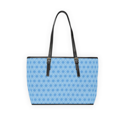 E-VEIL I Cymatic Aop Pu Leather Shoulder Bag