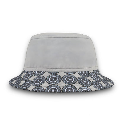 MAYA Cymatic Prt Bucket Hat (Light Grey)